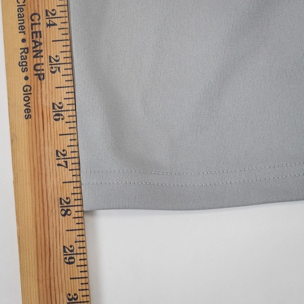 Nike Swoosh Dri-FIT Baseball Pants Gray  Navy Piping Striped Athletic‎ size XL